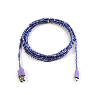 Universaali 3m Micro Usb Kaapeli Älypuhelimille - Violetti