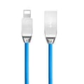 Miniatyrbild 6 av 8: Nylon flätad Lightning kabel 1m