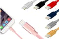 Miniatyrbild 2 av 11: Helfärgad flätad Micro-USB kabel 1.8m