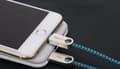 Miniatyrbild 1 av 10: ROCK Zink Alloy Nylon Braided Lightning kabel 180cm