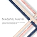 Miniatyrbild 6 av 11: ROCK Metal Charge & Sync Lightning Cable 1m