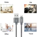 Miniatyrbild 2 av 11: ROCK Metal Charge & Sync Lightning Cable 1m