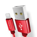 Miniatyrbild 1 av 11: ROCK Metal Charge & Sync Lightning Cable 1m