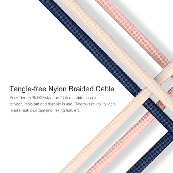 ROCK Metal Charge & Sync Lightning Cable 1,8m
