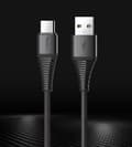 Miniatyrbild 1 av 11: ROCK Hi-Tensile USB-C kabel 1m
