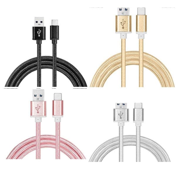 2m Hög kvalitets USB-C SnabbladdningsKabel laddare