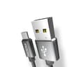 Miniatyrbild 1 av 8: ROCK Metal Charge & Sync Micro-USB 1.8m