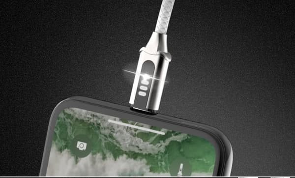 ROCK Ladekabel med LED-indikator – Lighting