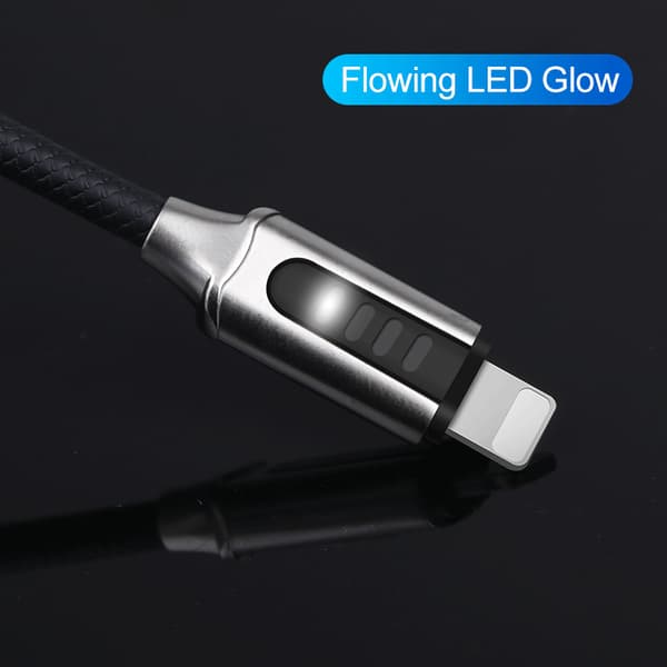 ROCK Ladekabel med LED-indikator – Lighting
