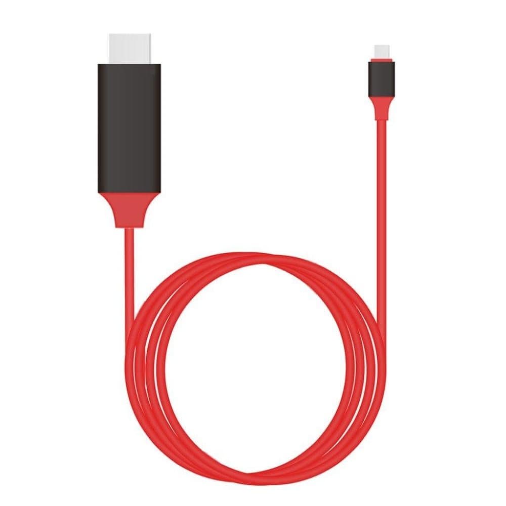 Universel USB C til HDMI USB 3.1 Type C hanstik to HDMI hans
