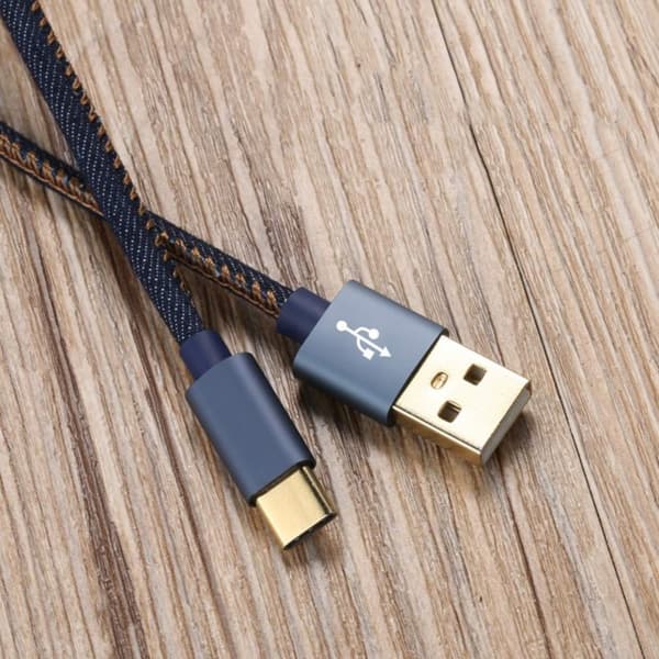 Farkkuverhoiltu Lightning -kaapeli - 0,25 m