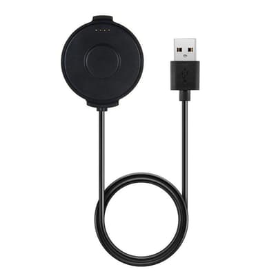 TicWatch Pro Smartwatch USB opladerkabel - 1 meter Sort