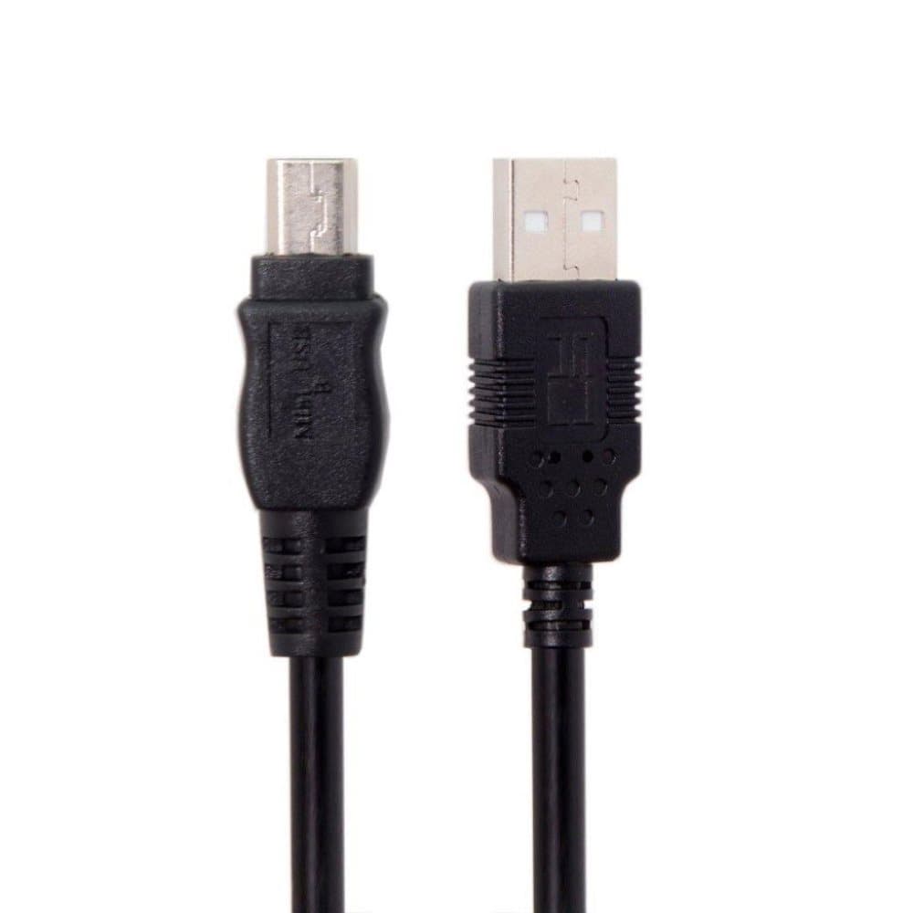 Universel Mini USB 5Pin til USB 2.0 hanstik datakabel til te