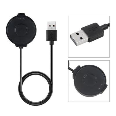 Ticwatch Pro magnet oplader samt 1 meter opladerkabel