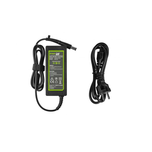 Green Cell PRO laddare / AC Adapter till HP 250 G1 255 G1 ProBook 450 Compaq CQ56 CQ57 CQ58 Svart