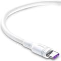 Miniatyrbillede 5 af 5: Baseus USB-C 5Amp Double Ring QuickCharge Laddningskabel -50cm
