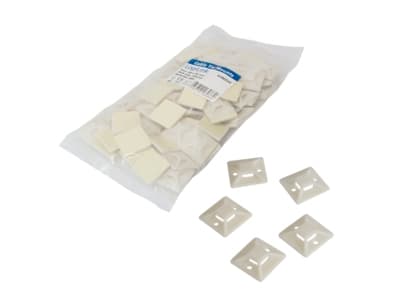 LogiLink KAB0044, Beige, Syntetisk ABS, 50 stk, 30 mm, 30 mm, 181 g