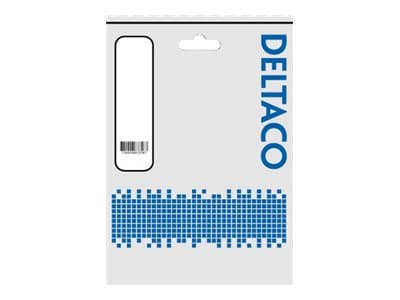 DELTACO DEL-160C - Telefonkabel - RJ-11 (hane) till RJ-11 (hane) - 2 m - vit