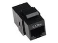 Miniatyrbilde 3 av 5: Intellinet Inline Coupler, Cat5e, UTP, Keystone Type, 8P8C Female to 8P8C Female, Black - Keystone-kopler - RJ-45 (hunn) til RJ-45 (hunn) - CAT 5e -