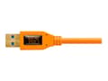 Pikkukuva 4 / 5: Tether Tools CU61RT15-ORG, 4,6 m, USB A, Micro-USB B, USB 3.2 Gen 1 (3.1 Gen 1), 5000 Mbit/s, Oranssi