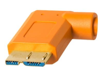 Tether Tools CU61RT15-ORG, 4,6 m, USB A, Micro-USB B, USB 3.2 Gen 1 (3.1 Gen 1), 5000 Mbit/s, Oranssi