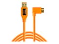 Pikkukuva 2 / 5: Tether Tools CU61RT15-ORG, 4,6 m, USB A, Micro-USB B, USB 3.2 Gen 1 (3.1 Gen 1), 5000 Mbit/s, Oranssi