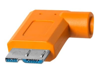 Tether Tools CUC33R15-ORG, 4,6 m, USB C, Micro-USB B, USB 3.2 Gen 1 (3.1 Gen 1), 5000 Mbit/s, Oranssi