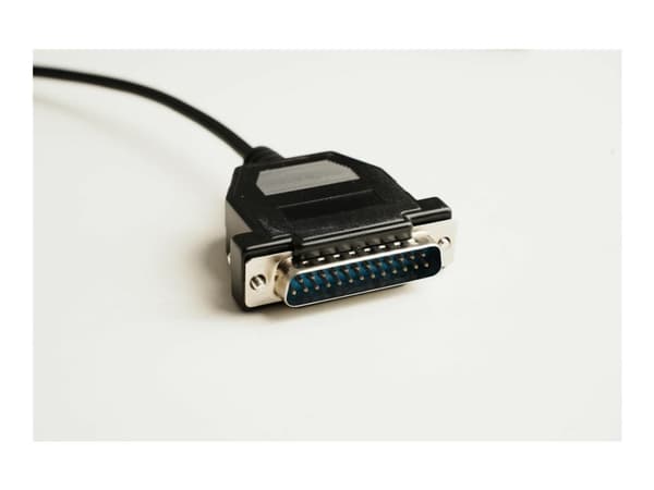 MicroConnect - Seriell/parallell kabel - DB-9 (hona) till DB-25 (hane) - 3 m - svart