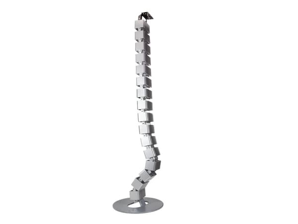 LogiLink KAB0065, Kabelskilleskuff, Bord, ABS syntetisk, Sølv