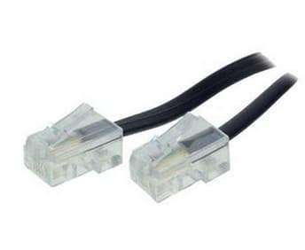 S-Conn 6m RJ45, 6 m, RJ45, RJ45, Musta, Läpinäkyvä, Uros, Uros