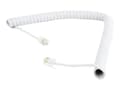 Miniatyrbild 1 av 5: Cablexpert - Headset-kabel - RJ-10 hane till RJ-10 hane - 2 m - vit - lindad