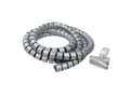 Miniatyrbilde 5 av 5: LogiLink Cable Spiral Wrapping Band - Kabelstyringsrør - 2.5 m - grå