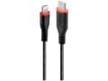Miniatyrbilde 4 av 5: Lindy 31286 lynkabel 1 m Sort