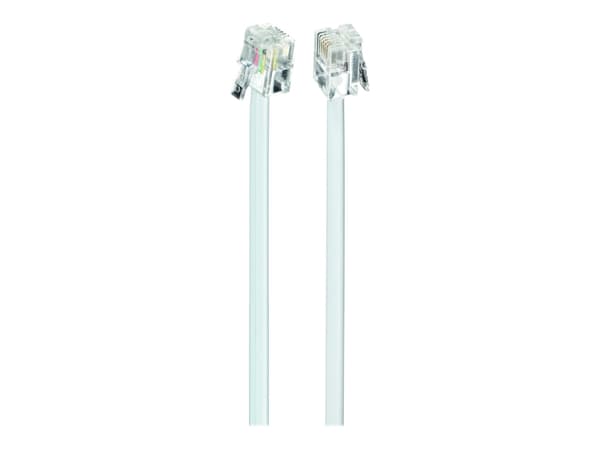 Cablexpert - Telefonkabel - RJ-11 (hane) till RJ-11 (hane) - 3 m