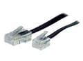 Miniatyrbild 1 av 2: S-Conn 6m RJ11 - RJ45, 6 m, RJ11, RJ45, Svart, Transparent, Hankoppling, Hankoppling