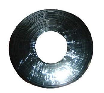 Gembird TC1000S-100M-B - Kabel i store partier - 100 m - svart - flat