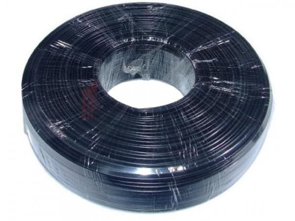 Gembird TC1000S-100M-B - Kabel i store partier - 100 m - svart - flat
