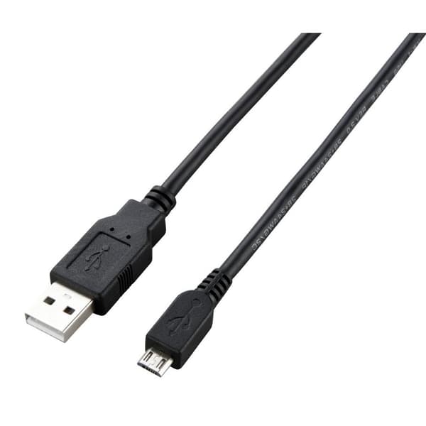Ross USB till Micro-kabel Black 1m