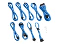 Miniatyrbilde 2 av 5: CableMod PRO Series ModMesh RT-Series - Strømkabelsett - formstøpt - lys blå