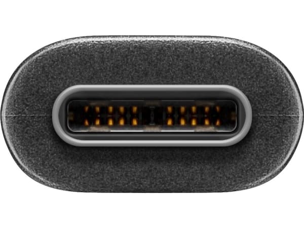 Goobay 67986, 1 m, USB B, USB C, USB 3.2 Gen 1 (3.1 Gen 1), Hankjønn/hankjønn, Sort
