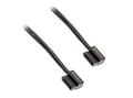 Miniatyrbilde 4 av 5: SilverStone CP11 - SATA-kabel - Serial ATA 150/300/600 - SATA (hunn) til SATA (hunn) - 50 cm - 90°-kontakt - svart