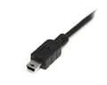 Miniatyrbild 5 av 5: StarTech.com 0.5m USB/Mini USB USB-kablar 0,5 m USB 2.0 USB A Mini-USB B Svart