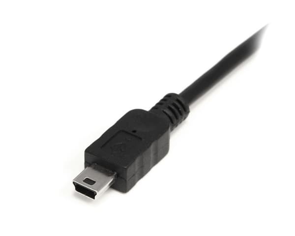 StarTech.com 0.5m USB/Mini USB USB-kablar 0,5 m USB 2.0 USB A Mini-USB B Svart
