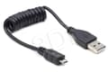 Miniatyrbild 3 av 5: Gembird USB A - MicroUSB B, 0.6m, 0,6 m, USB A, Micro-USB B, USB 2.0, Hane/Hane, Svart