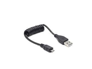 Gembird USB A - MicroUSB B, 0.6m, 0,6 m, USB A, Micro-USB B, USB 2.0, Hane/Hane, Svart