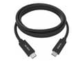 Miniatyrbild 1 av 3: Vision Professional - USB-kabel - 24 pin USB-C (hane) till 24 pin USB-C (hane) - USB 3.1 Gen 2 / Thunderbolt 3 - 3 A - 1 m - reversibla kontakter - s