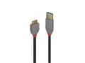 Miniatyrbild 1 av 5: Lindy 36767, 2 m, USB A, Micro-USB B, USB 3.2 Gen 1 (3.1 Gen 1), 5 Gbit/s, Svart