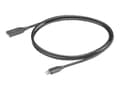 Miniatyrbild 3 av 5: eSTUFF - Lightning-kabel - Lightning hane till USB hane - 50 cm - grå, stål
