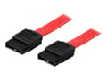 Miniatyrbilde 1 av 5: DELTACO SATA-03 - SATA-kabel - SATA (hunn) til SATA (hunn) - 30 cm - rett kontakt - rød