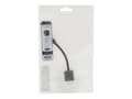 Miniatyrbild 4 av 5: DELTACO - USB-adapter - 24 pin USB-C (hane) till USB typ A (hona) - USB 3.1 Gen1 OTG - 3 A - 11 cm - rymdgrå